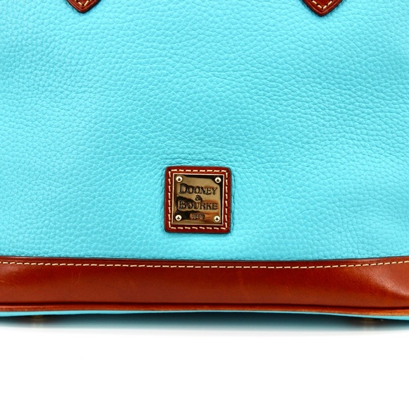 Dooney & Bourke Pebble Leather Zip Zip Satchel - Picture 3 of 5